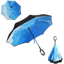 Load image into Gallery viewer, Windproof Double Reverse Umbrella